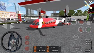 Bussid Mod Helicopter  Bus Simulator Indonesia [upl. by Seiuqram]