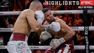 Rolly vs Pitbull HIGHLIGHTS March 30 2024  PBC on Prime [upl. by Adnamahs509]