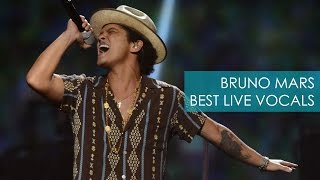 Bruno Mars Best Live Vocals [upl. by Gney]