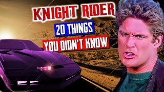 Knight Rider 1982 20 Things You Never Knew [upl. by Eisseb]