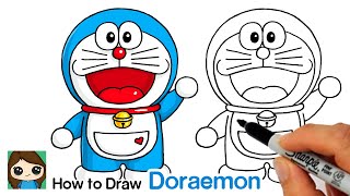 How to Draw Doraemon Easy [upl. by Farrica605]