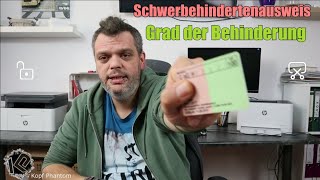 Schwerbehindertenausweis  Grad der Behinderung  Teil 1 [upl. by Euv]