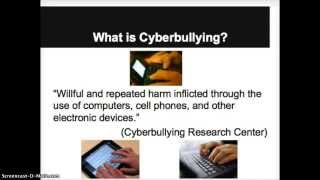 Cyberbullying Presentation  Shortened Version [upl. by Sewel]