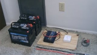 How to hook up Solar Panels with battery bank  simple detailed instructions  DIY solar system [upl. by Nylsirk]