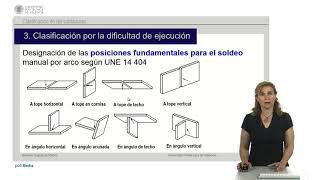 Clasificación de las soldaduras  2330  UPV [upl. by Mckale43]