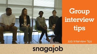 Job Interview Tips Part 4 Group Interview Tips [upl. by Ljoka]