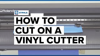 How to Cut Vinyl Start to Finish with the Roland® GS24 Vinyl Cutter [upl. by Durarte]