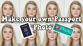 How to make your own passport photos  Cheap DIY  Taking and Printing them [upl. by Lundberg76]