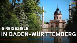 5 schöne Reiseziele für Deinen Urlaub in BadenWürttemberg [upl. by Arvid]