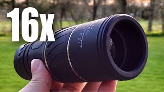 16x52 HD 16x Magnification Zoom Monocular by ARCHEER Review [upl. by Jose]