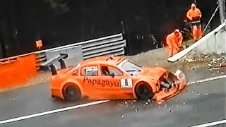 Best of Crashes amp Fails ⚠️ Spa Francorchamps [upl. by Lesya]