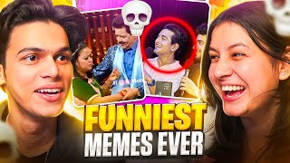 Funniest meme review ever  DANK memes  funny meme review with Kanika😂 [upl. by Einuj]