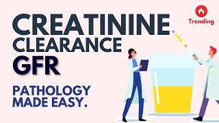 Creatinine Clearance in under 5 mins l GFR l Pathology Made Easy [upl. by Ggerc66]