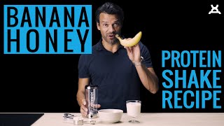 BANANA amp HONEY SHAKE  PROMiXX Kitchen Recipe [upl. by Doykos]