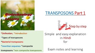 Transposons part1 [upl. by Joe]