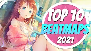 osu Top 10 MUST PLAY BeatmapsSongs [upl. by Hamachi]