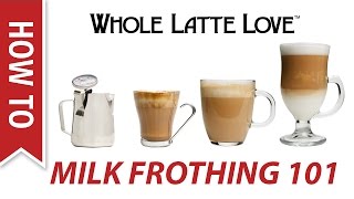 Milk Frothing for Beginners [upl. by Thagard]