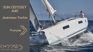 SUN ODYSSEY 440 de Jeanneau  Visite Guidée en français [upl. by Uria]