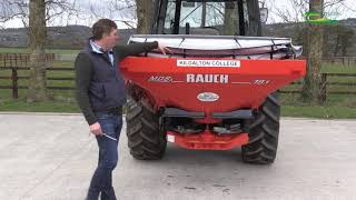 Calibrating the fertiliser spreader [upl. by Kluge]