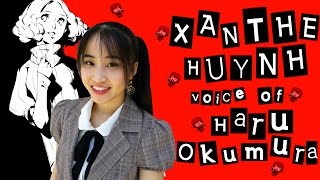 An Interview With Xanthe Huynh The Voice of Haru Okumura From Persona 5 [upl. by Brigg]