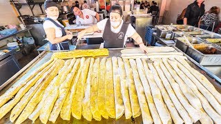 MASSIVE Mexican STREET FOOD Tour in MEXICO CITY MACHETE TACOS  SPICY TACOS AL PASTOR from HEAVEN [upl. by Lehcir]