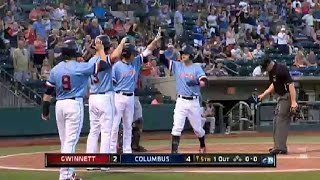 Columbus Naquin belts grand slam [upl. by Kuster]