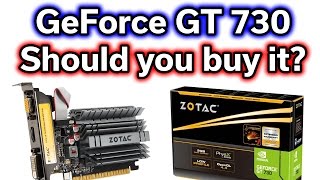 GeForce GT 730  Should you buy this card  50 Video Card Review [upl. by Korella63]