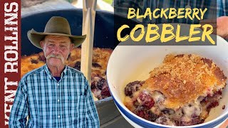 Old Fashioned Blackberry Cobbler  Easy Cobbler Recipe [upl. by Elna]