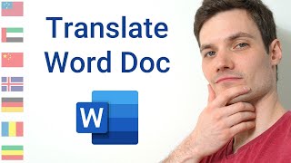 How to Translate Word Document into another language [upl. by Natalya]