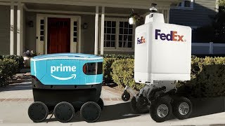 Top 6 Delivery Robots  Self Driving Autonomous Delivery Robots [upl. by Amleht68]