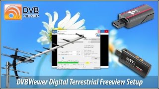 DVBViewer Pro Digital Television Freeview Setup [upl. by Aniri]