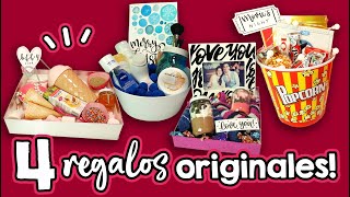 4 REGALOS NAVIDEÑOS fáciles y súper originales 🎄 Especial de Navidad✨ [upl. by Eneleahs]