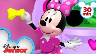 BowToons Adventures for 30 Minutes  Compilation Part 3  Minnies BowToons  Disney Junior [upl. by Bruckner]