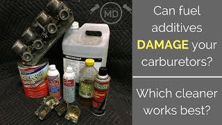 Carb Cleaners and Fuel Additives What Works [upl. by Ingelbert]