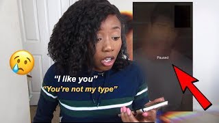 I TELL MY CRUSH I LIKE HIM LIVE REACTION [upl. by Otilegna]