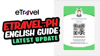 LATEST ETRAVEL REGISTRATION GUIDE  STEP BY STEP ETRAVEL PHILIPPINES [upl. by Yuk70]