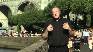 Fr Barron visits Lourdes Mary the Immaculate Conception [upl. by Gelhar]