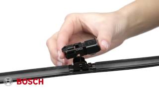 Bosch Wiper Blades Installation Video II1038 A6 [upl. by Amend868]