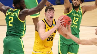 Luka Garza scores 36 points in his final college game [upl. by Ppilihp]