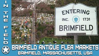 The Largest Outdoor Flea Market in the Northeastern United States Brimfield Antique Flea Markets [upl. by Korns]