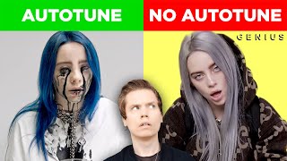 Comparing Singers With amp Without Autotune Billie Eilish Charlie Puth amp MORE [upl. by Petie494]