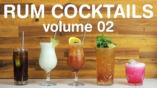 BEST RUM COCKTAILS  volume 02 [upl. by Melvin]