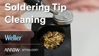 Soldering Tip Cleaning [upl. by Minnnie]