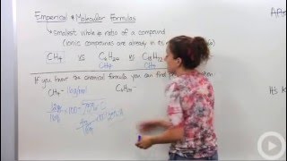 Empirical Formula  Molecular Formula [upl. by Slyke]