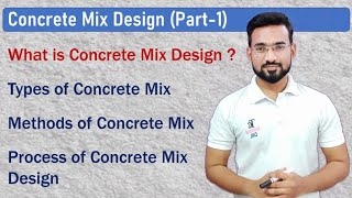 Concrete Mix Design  Part01  Technical Civil [upl. by Munsey968]