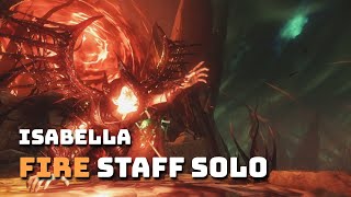 SOLO New World  Tempests Heart ISABELLA vs FIRE STAFF [upl. by Onaicram405]