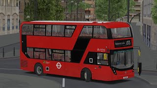 BYD Enviro400EV City  Route 133  AddOn London  Studio Polygon  OMSI 2 Downloads [upl. by Mona764]