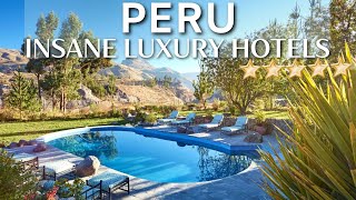 TOP 10 Unique Luxury Hotels In PERU  Luxury Lodges [upl. by Oswin543]