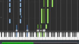 Spiderman  Main Theme  Piano Tutorial Synthesia [upl. by Eilata568]