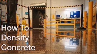 How To Densify Polished Concrete Correctly [upl. by Akselav]